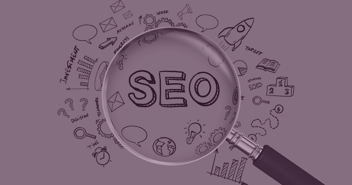 Illustration of SEO basics and search engine optimization concepts used to improve website rankings.