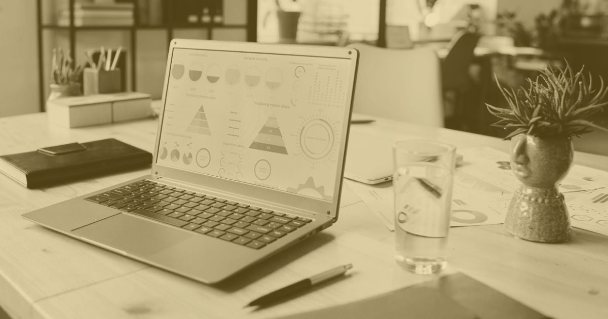 Website analytics dashboard showing conversion-focused website design and performance optimization